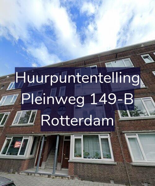 Foto gevel Huurpuntentelling voor Pleinweg 149-B, Rotterdam