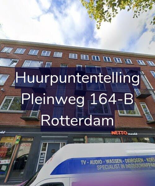 Foto gevel Huurpuntentelling voor Pleinweg 164-B, Rotterdam