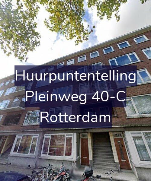 Foto gevel Huurpuntentelling voor Pleinweg 40-C, Rotterdam