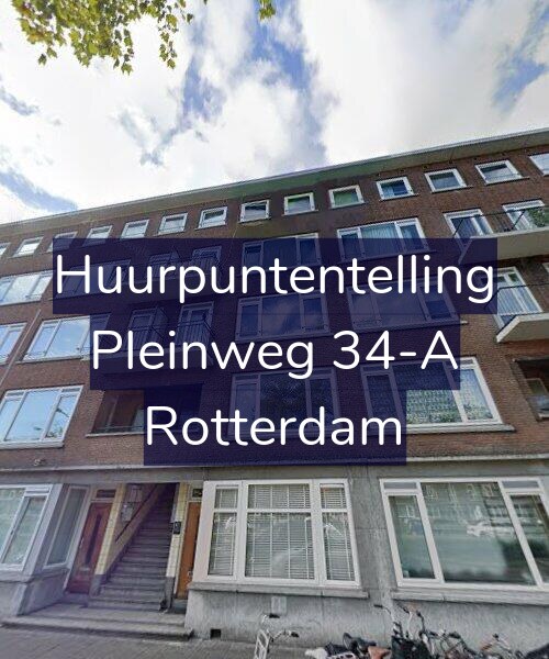 Foto gevel Huurpuntentelling voor Pleinweg 34-A, Rotterdam