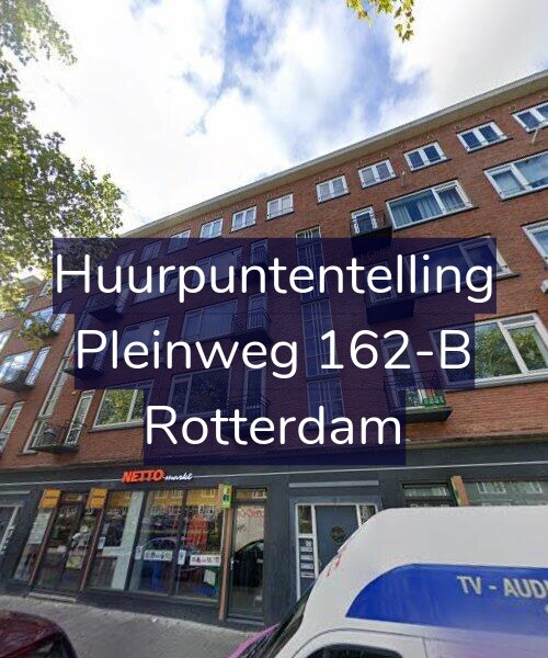 Foto gevel Huurpuntentelling voor Pleinweg 162-B, Rotterdam