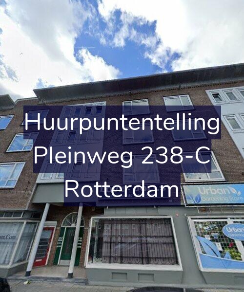 Foto gevel Huurpuntentelling voor Pleinweg 238-C, Rotterdam