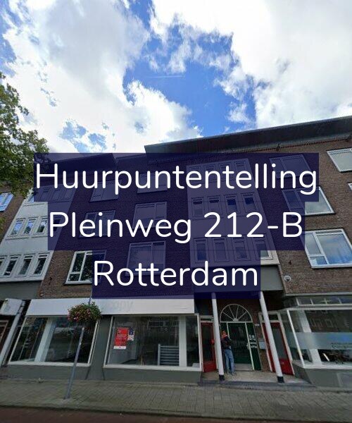 Foto gevel Huurpuntentelling voor Pleinweg 212-B, Rotterdam