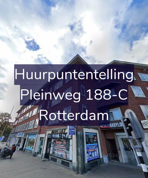 Foto gevel Huurpuntentelling voor Pleinweg 188-C, Rotterdam