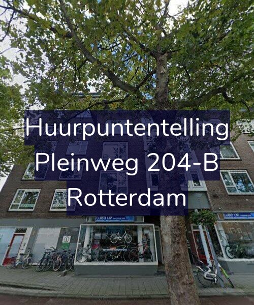 Foto gevel Huurpuntentelling voor Pleinweg 204-B, Rotterdam