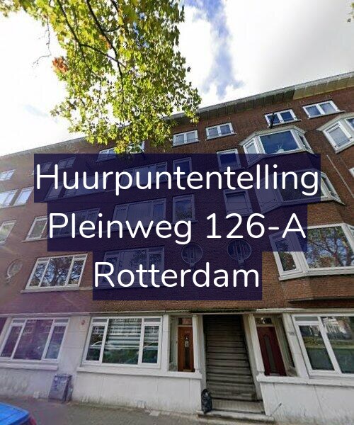 Foto gevel Huurpuntentelling voor Pleinweg 126-A, Rotterdam