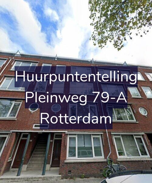 Foto gevel Huurpuntentelling voor Pleinweg 79-A, Rotterdam