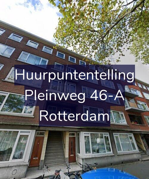 Foto gevel Huurpuntentelling voor Pleinweg 46-A, Rotterdam