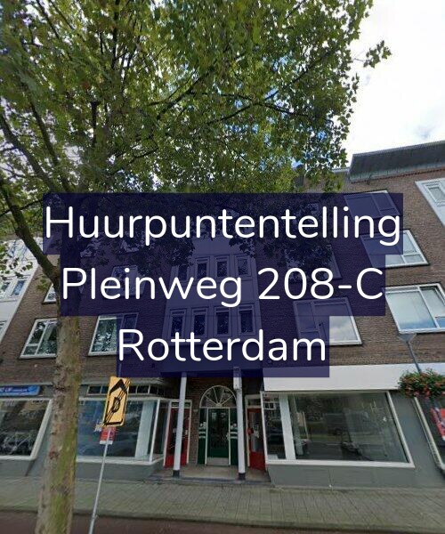 Foto gevel Huurpuntentelling voor Pleinweg 208-C, Rotterdam