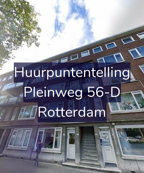 Foto gevel Huurpuntentelling voor Pleinweg 56-D, Rotterdam