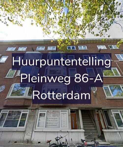 Foto gevel Huurpuntentelling voor Pleinweg 86-A, Rotterdam