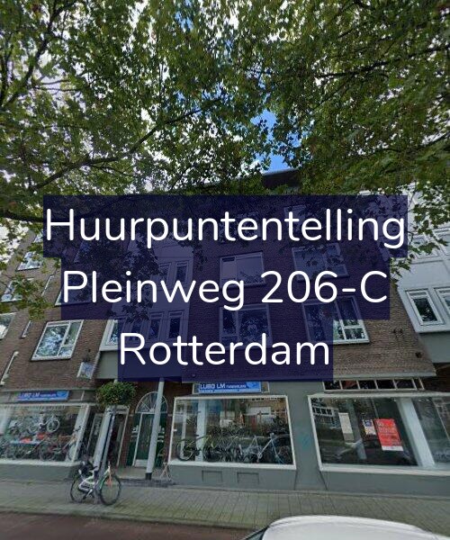 Foto gevel Huurpuntentelling voor Pleinweg 206-C, Rotterdam