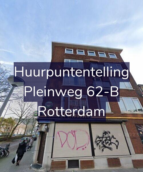 Foto gevel Huurpuntentelling voor Pleinweg 62-B, Rotterdam