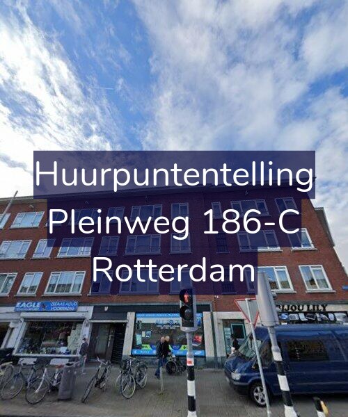 Foto gevel Huurpuntentelling voor Pleinweg 186-C, Rotterdam