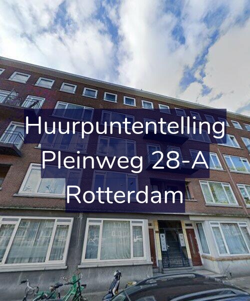 Foto gevel Huurpuntentelling voor Pleinweg 28-A, Rotterdam