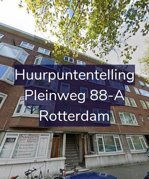 Foto gevel Huurpuntentelling voor Pleinweg 88-A, Rotterdam