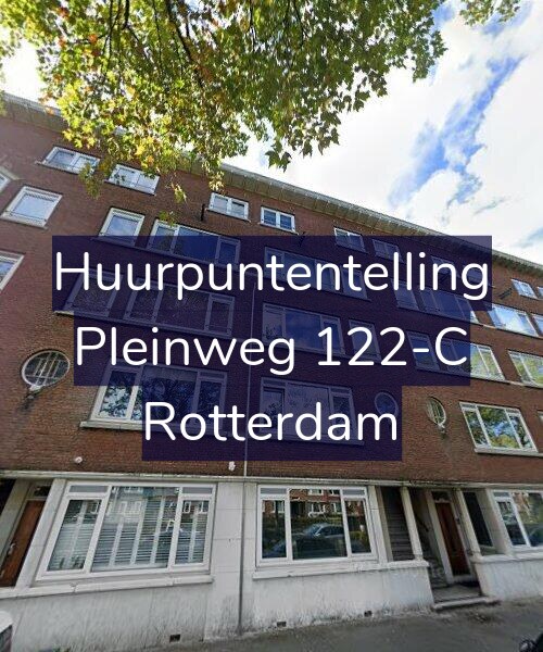 Foto gevel Huurpuntentelling voor Pleinweg 122-C, Rotterdam