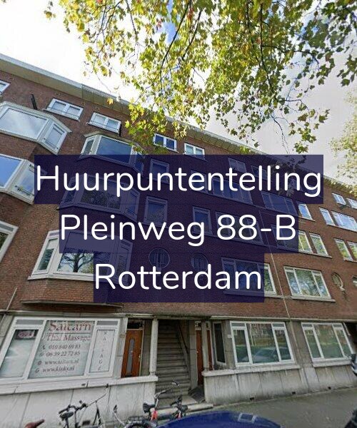 Foto gevel Huurpuntentelling voor Pleinweg 88-B, Rotterdam