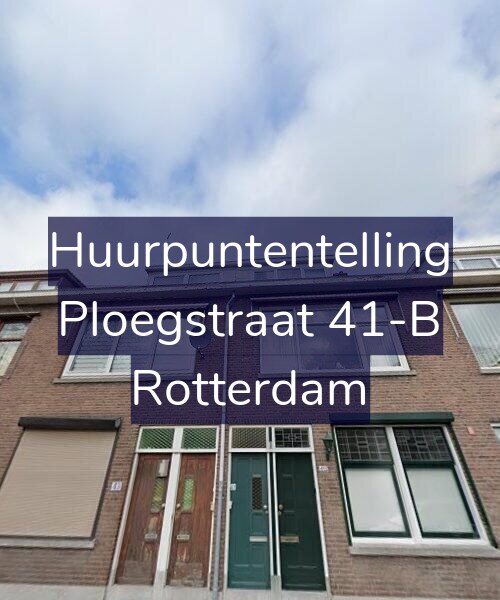 Foto gevel Huurpuntentelling voor Ploegstraat 41-B, Rotterdam