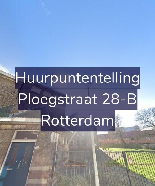 Foto gevel Huurpuntentelling voor Ploegstraat 28-B, Rotterdam