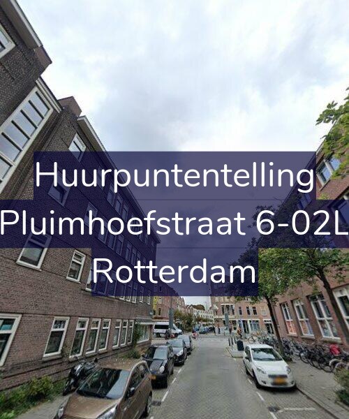 Foto gevel Huurpuntentelling voor Pluimhoefstraat 6-02L, Rotterdam