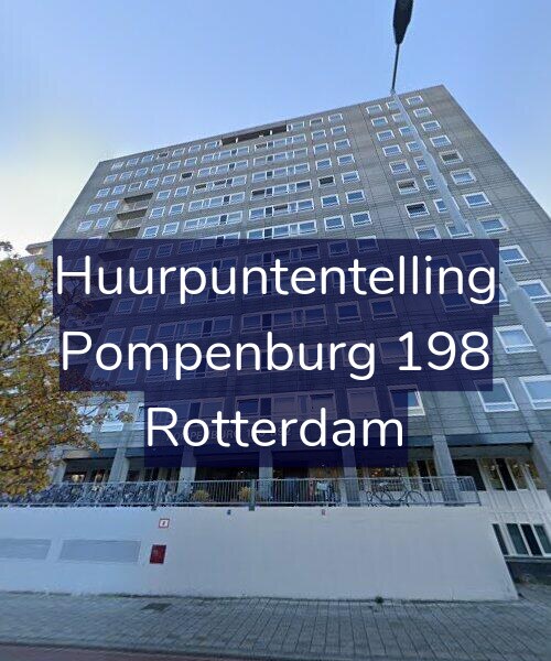Foto gevel Huurpuntentelling voor Pompenburg 198, Rotterdam