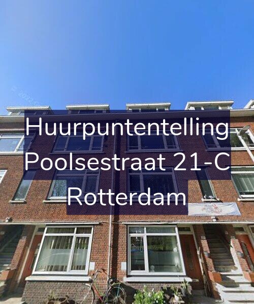 Foto gevel Huurpuntentelling voor Poolsestraat 21-C, Rotterdam
