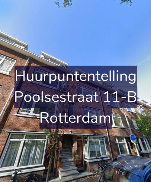 Foto gevel Huurpuntentelling voor Poolsestraat 11-B, Rotterdam