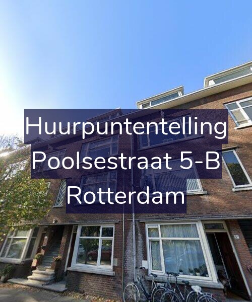 Foto gevel Huurpuntentelling voor Poolsestraat 5-B, Rotterdam