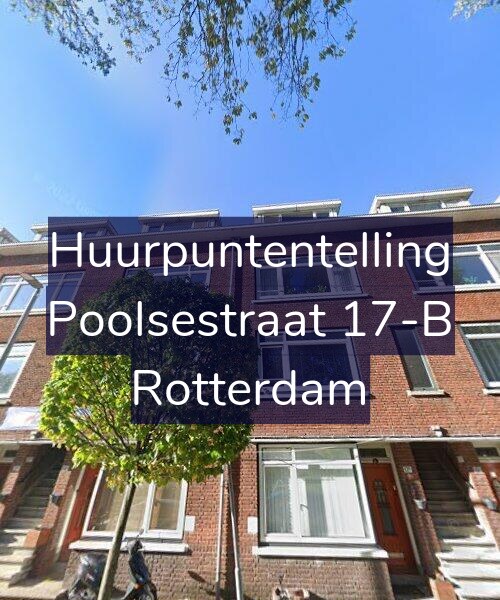 Foto gevel Huurpuntentelling voor Poolsestraat 17-B, Rotterdam