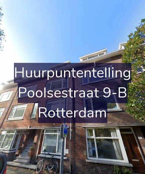 Foto gevel Huurpuntentelling voor Poolsestraat 9-B, Rotterdam