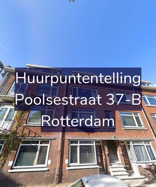 Foto gevel Huurpuntentelling voor Poolsestraat 37-B, Rotterdam