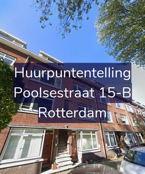 Foto gevel Huurpuntentelling voor Poolsestraat 15-B, Rotterdam