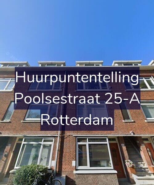 Foto gevel Huurpuntentelling voor Poolsestraat 25-A, Rotterdam