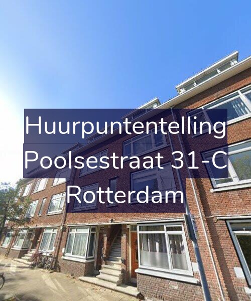 Foto gevel Huurpuntentelling voor Poolsestraat 31-C, Rotterdam