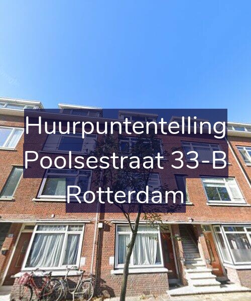 Foto gevel Huurpuntentelling voor Poolsestraat 33-B, Rotterdam
