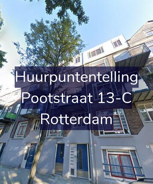 Foto gevel Huurpuntentelling voor Pootstraat 13-C, Rotterdam