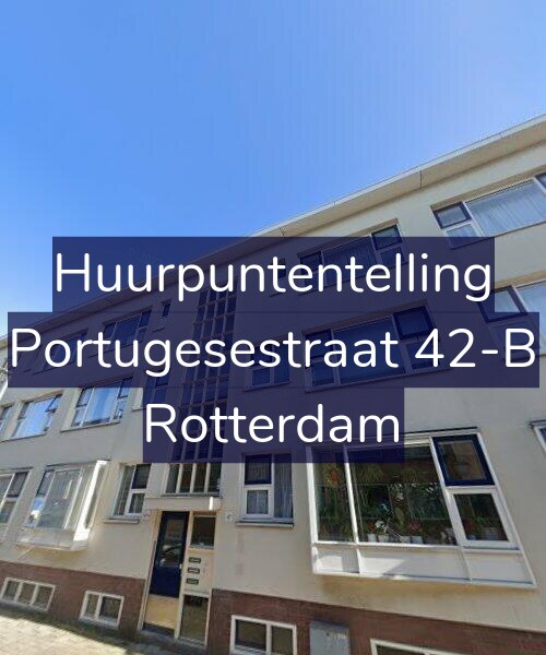 Foto gevel Huurpuntentelling voor Portugesestraat 42-B, Rotterdam