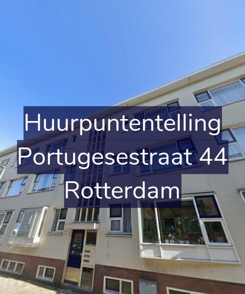 Foto gevel Huurpuntentelling voor Portugesestraat 44, Rotterdam