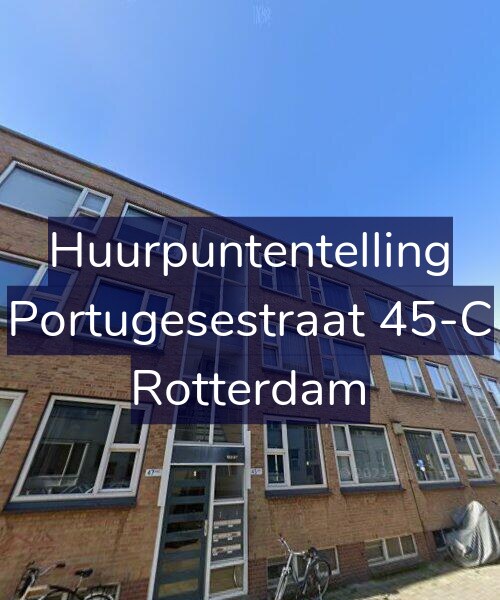 Foto gevel Huurpuntentelling voor Portugesestraat 45-C, Rotterdam