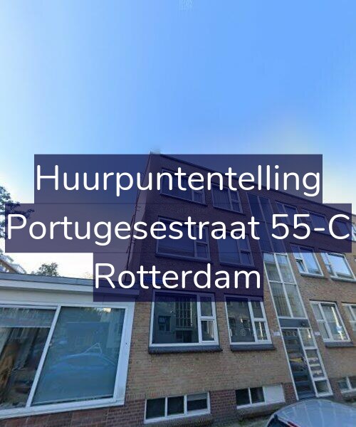 Foto gevel Huurpuntentelling voor Portugesestraat 55-C, Rotterdam