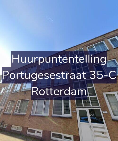 Foto gevel Huurpuntentelling voor Portugesestraat 35-C, Rotterdam