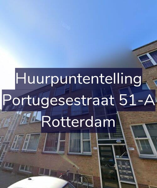 Foto gevel Huurpuntentelling voor Portugesestraat 51-A, Rotterdam