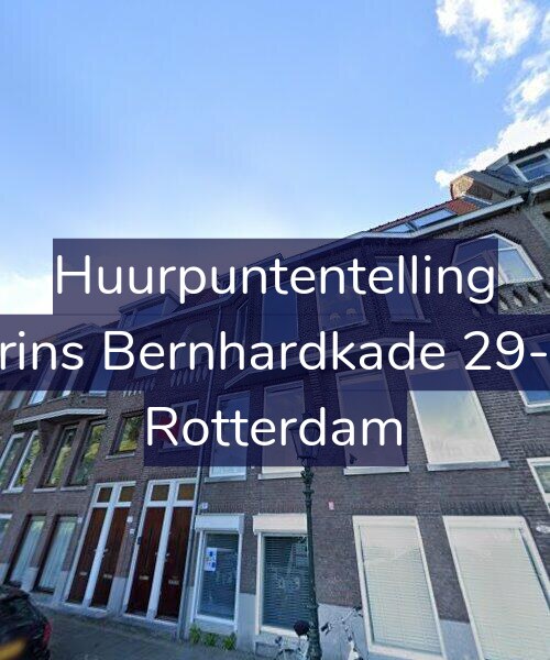 Foto gevel Huurpuntentelling voor Prins Bernhardkade 29-A, Rotterdam