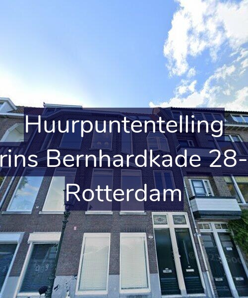 Foto gevel Huurpuntentelling voor Prins Bernhardkade 28-A, Rotterdam