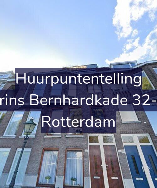 Foto gevel Huurpuntentelling voor Prins Bernhardkade 32-B, Rotterdam