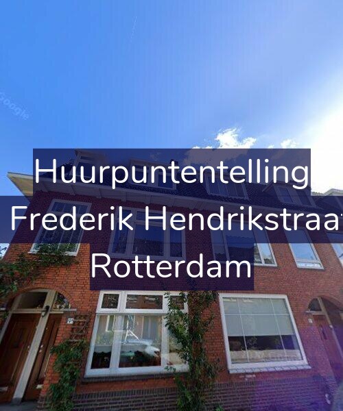 Foto gevel Huurpuntentelling voor Prins Frederik Hendrikstraat 9-A, Rotterdam