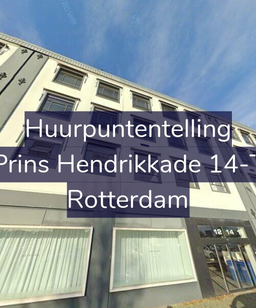 Foto gevel Huurpuntentelling voor Prins Hendrikkade 14-T, Rotterdam