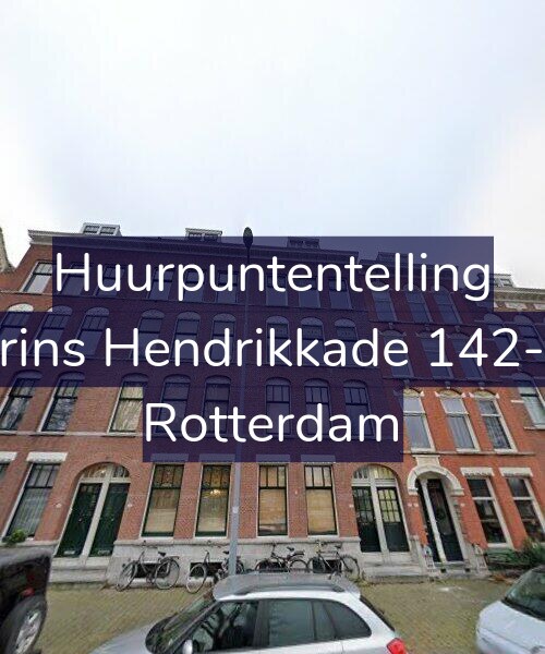 Foto gevel Huurpuntentelling voor Prins Hendrikkade 142-B, Rotterdam