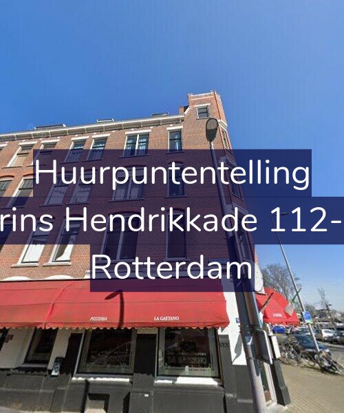 Foto gevel Huurpuntentelling voor Prins Hendrikkade 112-A, Rotterdam